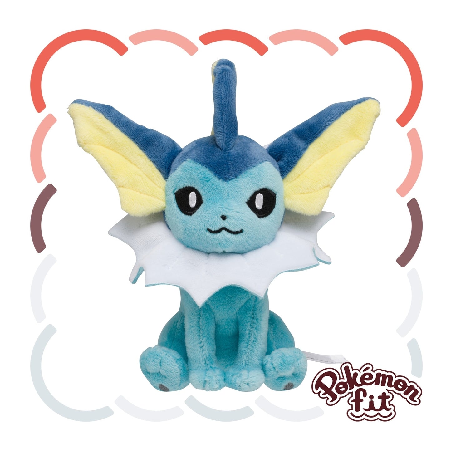 Vaporeon Pokemon Fit plush No.134