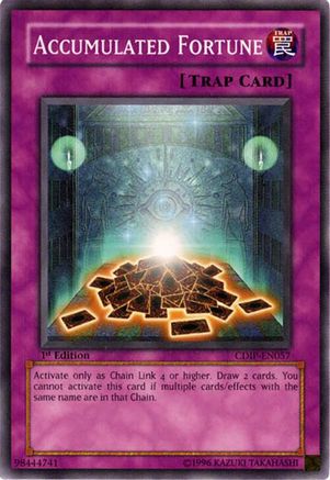 Accumulated Fortune (CDIP-EN057) - Cyberdark Impact 1st Edition