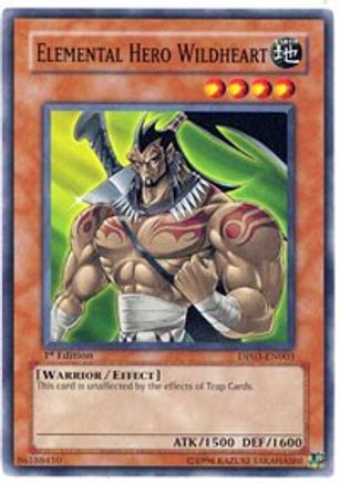 Elemental Hero Wildheart (DP03-EN003) - Duelist Pack 3: Jaden Yuki 2 Unlimited