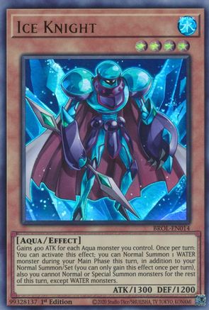 Ice Knight (BROL-EN014) - Brothers of Legend 1st Edition