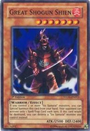 Great Shogun Shien (STON-EN013) - Strike of Neos 1st Edition