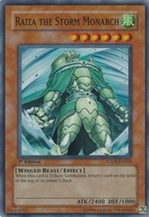 Raiza the Storm Monarch (FOTB-EN026) - Force of the Breaker Unlimited