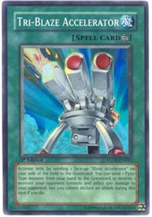 Tri-Blaze Accelerator (FOTB-EN041) - Force of the Breaker 1st Edition