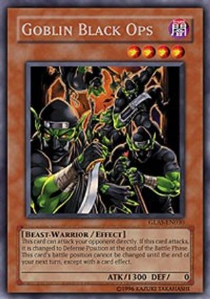 Goblin Black Ops (GLAS-EN030) - Gladiator's Assault 1st Edition