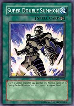Super Double Summon (GLAS-EN053) - Gladiator's Assault 1st Edition