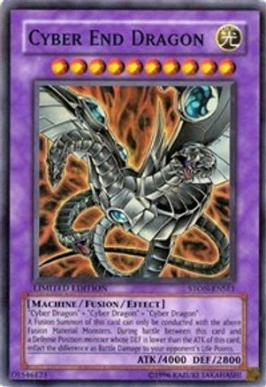 Cyber End Dragon (STON-ENSE1) - Strike of Neos Limited