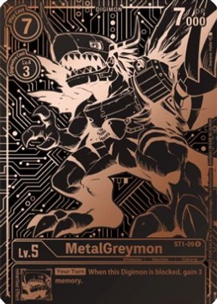 MetalGreymon - ST1-09 (2021 Championship Finals 3rd Place) (ST1-09) - Starter Deck 01: Gaia Red