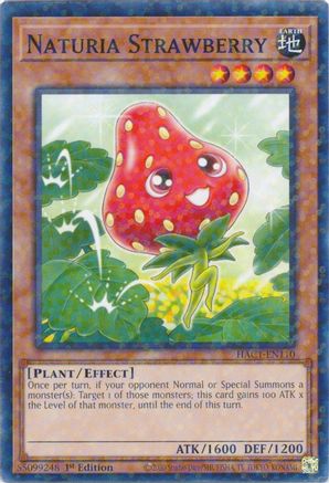 Naturia Strawberry (Duel Terminal) (HAC1-EN110) - Hidden Arsenal: Chapter 1 1st Edition
