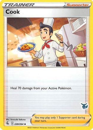 Cook - 228/264 (Eevee Stamped) - Battle Academy 2022