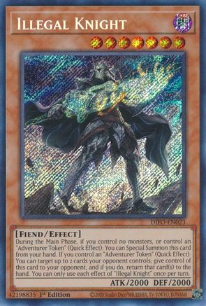 Illegal Knight (DIFO-EN023) - Dimension Force 1st Edition