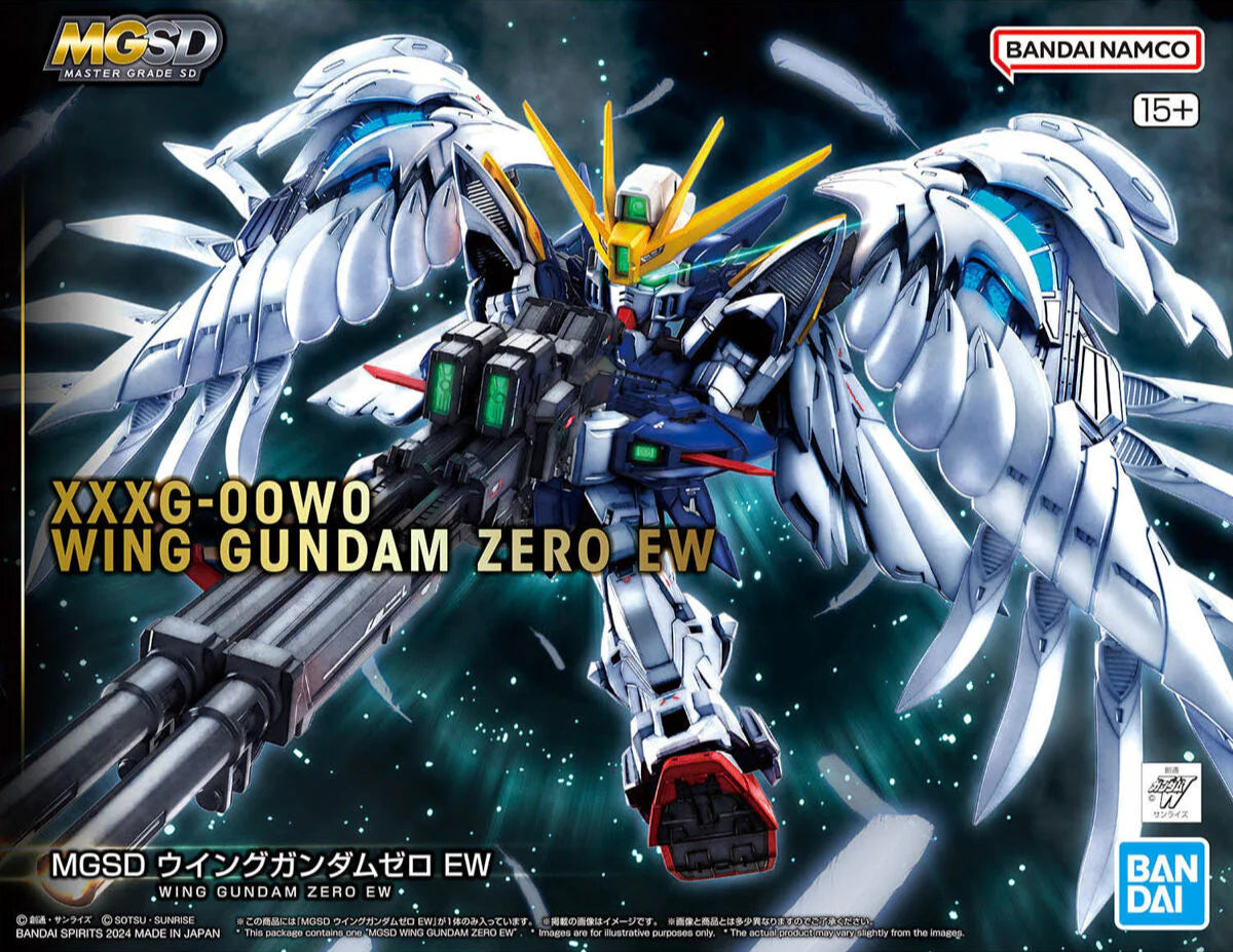 Bandai MGSD Master Grade SD Wing Gundam Zero Model Kit