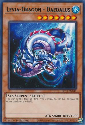 Levia-Dragon - Daedalus (LED9-EN047) - Legendary Duelists: Duels From the Deep 1st Edition