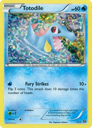Totodile - 5/12/12 - McDonalds Promos 2016 Holofoil