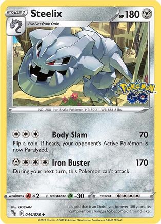 Steelix 44/78 - Pokemon GO