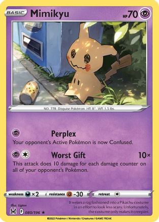 Mimikyu 80/196 - SWSH11 Lost Origin
