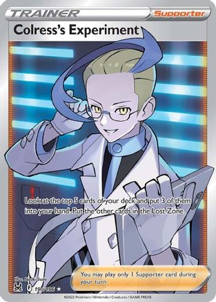 Colress's Experiment 190/196 - Lost Origin Holofoil