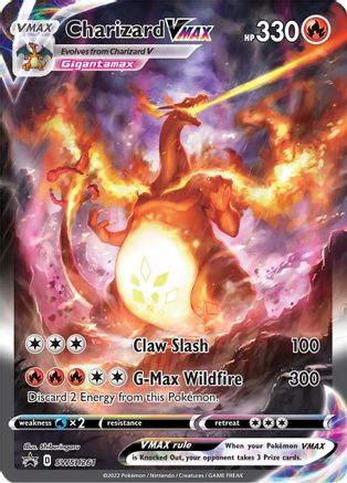 Charizard VMAX SWSH261/307 - SWSH Black Star Promos Holofoil