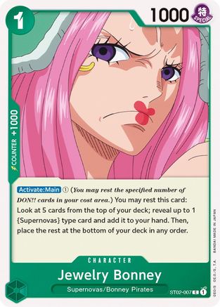 Jewelry Bonney (ST02-007) - Starter Deck 2: Worst Generation