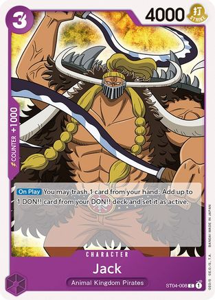 Jack (ST04-008) - Starter Deck 4: Animal Kingdom Pirates