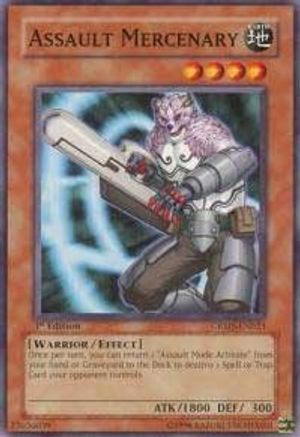 Assault Mercenary (CRMS-EN023) - Crimson Crisis Unlimited