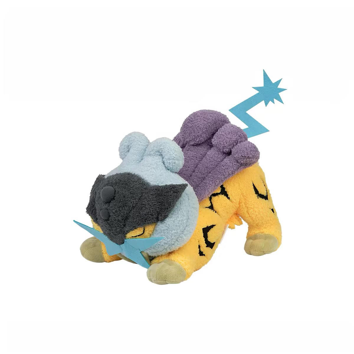 Raikou Plush - Lazy Stretch Series (Pokemon Center China)
