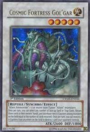 Cosmic Fortress Gol'Gar (CRMS-EN044) - Crimson Crisis 1st Edition