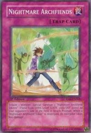 Nightmare Archfiends (CRMS-EN068) - Crimson Crisis 1st Edition