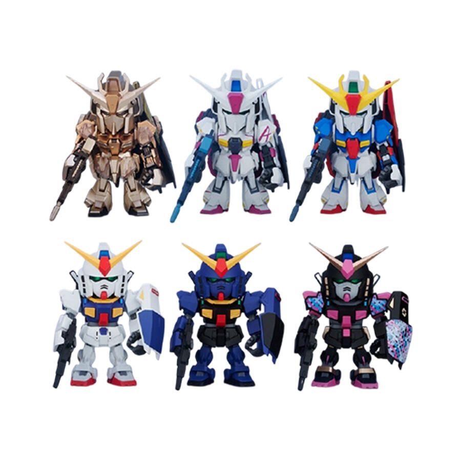 Gundam QMSV Mini Z Gundam & Gundam Mk-II Blind Box (1 Complete Case)
