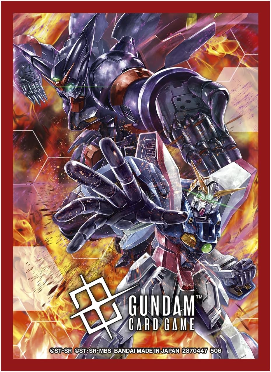 [PREORDER] Gundam Card Game - Official Card Sleeves 02 - Shining Gundam VS Master Gundam - 2026-09-25