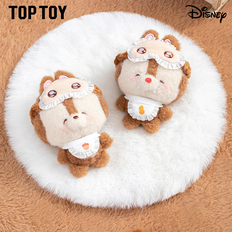 Disney Squinting Sleepwear Series Plush Pendant Blind Boxes (1 Random Box)