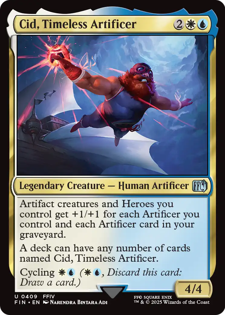 Cid, Timeless Artificer (FIN-409) [FINAL FANTASY]