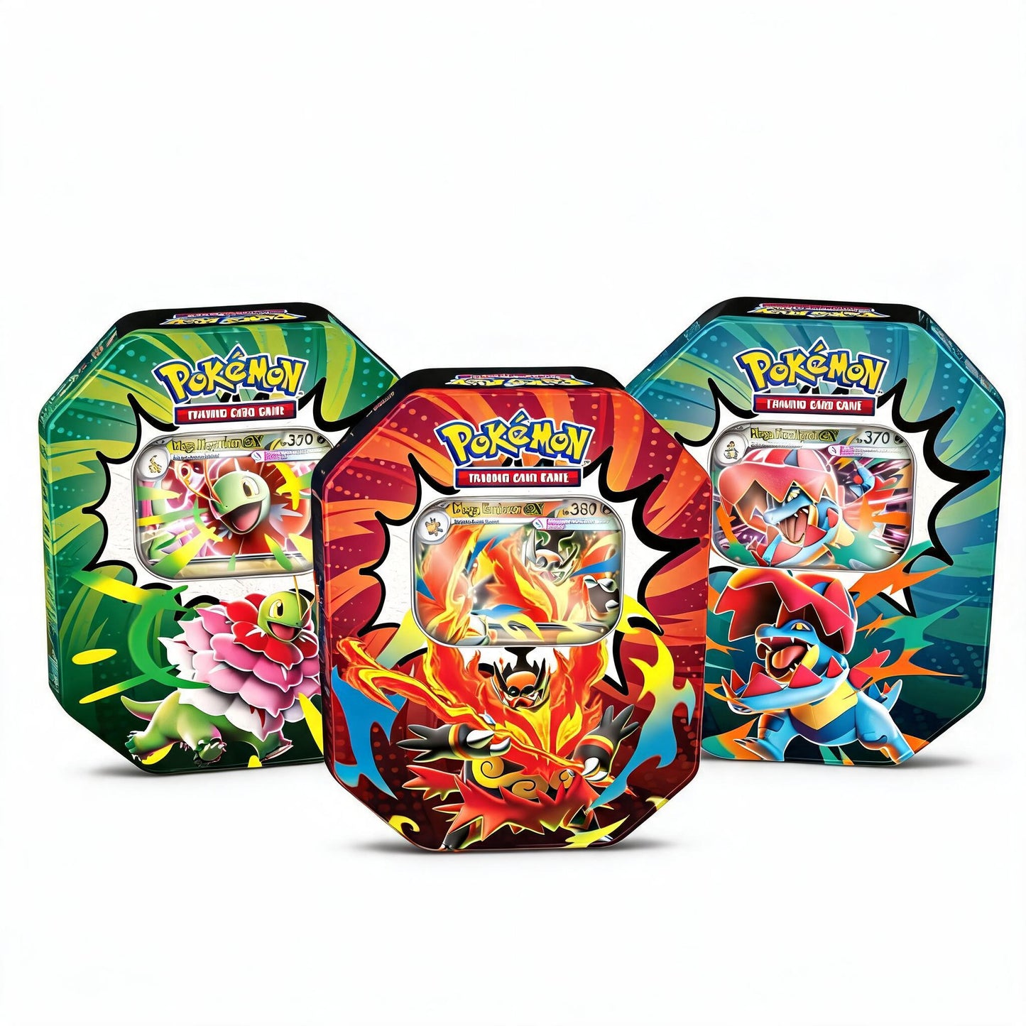 Pokémon TCG - Mega Evolution - Ascended Heroes Tins - Set of 3 (Preorder Aug 28th 2026)