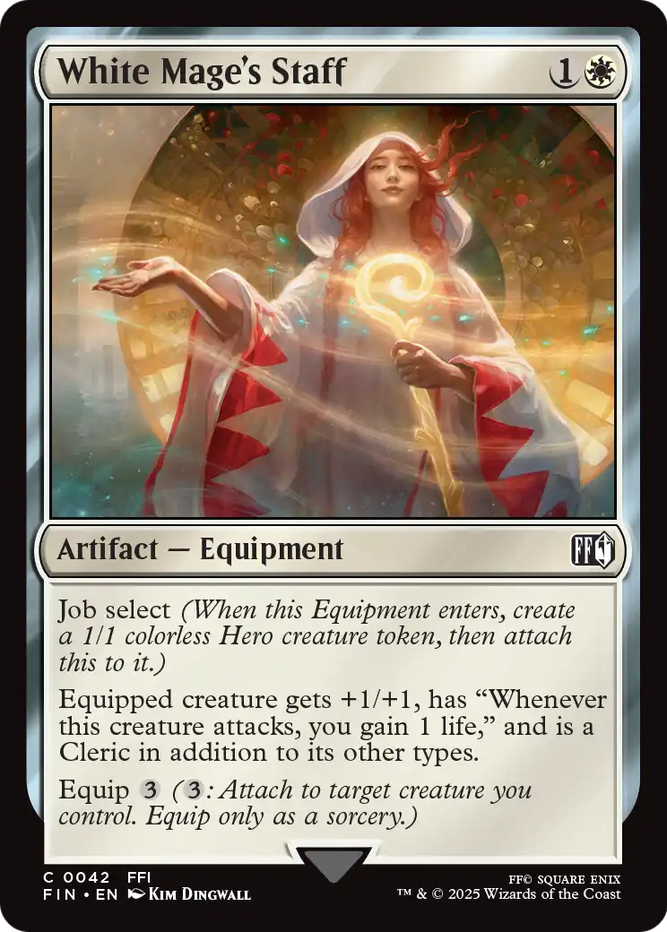 White Mage's Staff (FIN-042) [FINAL FANTASY]
