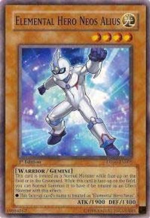 Elemental Hero Neos Alius (DP06-EN005) - Duelist Pack 6: Jaden Yuki 3 1st Edition
