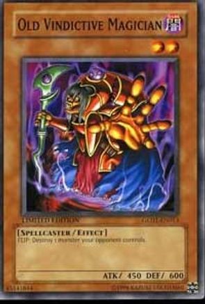 Old Vindictive Magician (GLD1-EN013) - Gold Series 2008 Limited