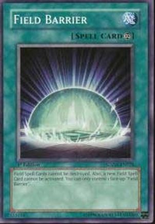 Field Barrier (SDZW-EN028) - Structure Deck: Zombie World 1st Edition