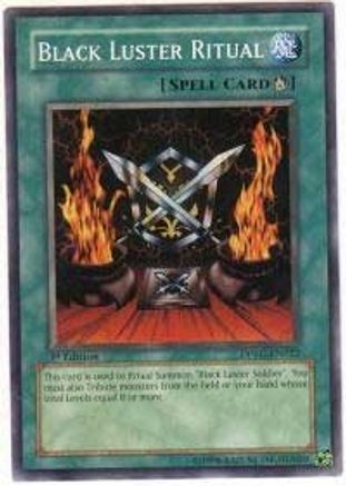 Black Luster Ritual (DPYG-EN022) - Duelist Pack: Yugi 1st Edition