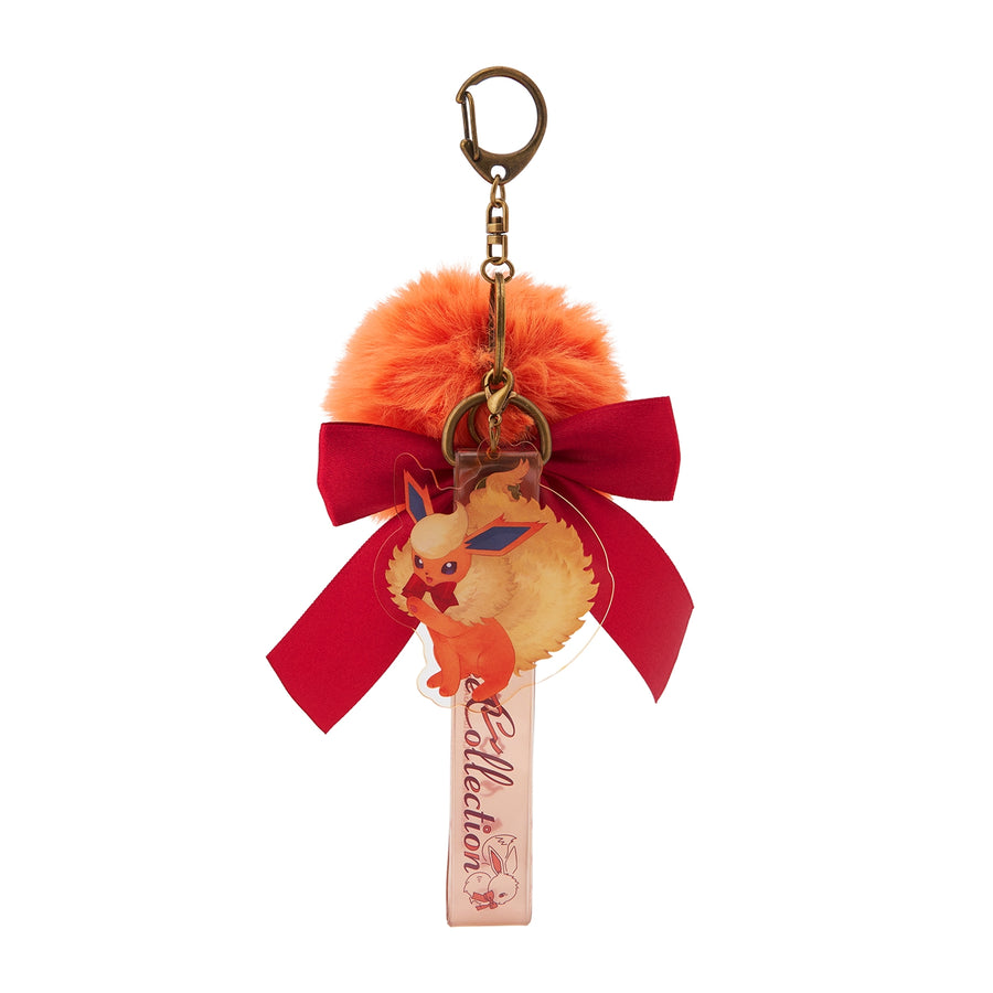 Pokemon Center Eevee Collection Flareon Keychain (Pokémon Center Japan)