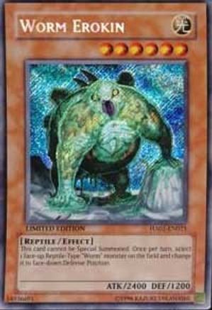 Worm Erokin (HA01-EN021) - Hidden Arsenal 1st Edition