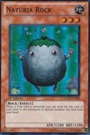 Naturia Rock (HA02-EN002) - Hidden Arsenal 2 1st Edition