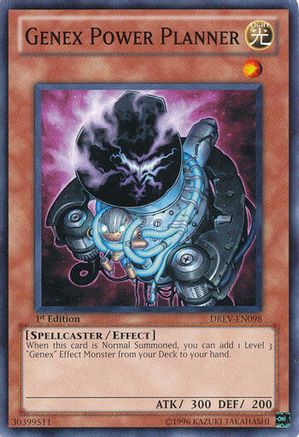 Genex Power Planner (DREV-EN098) - Duelist Revolution 1st Edition