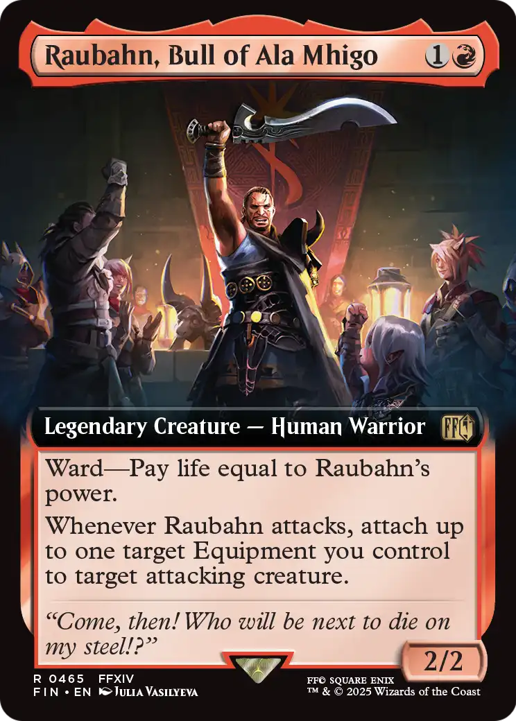 Raubahn, Bull of Ala Mhigo (Extended Art) (FIN-465) [FINAL FANTASY]
