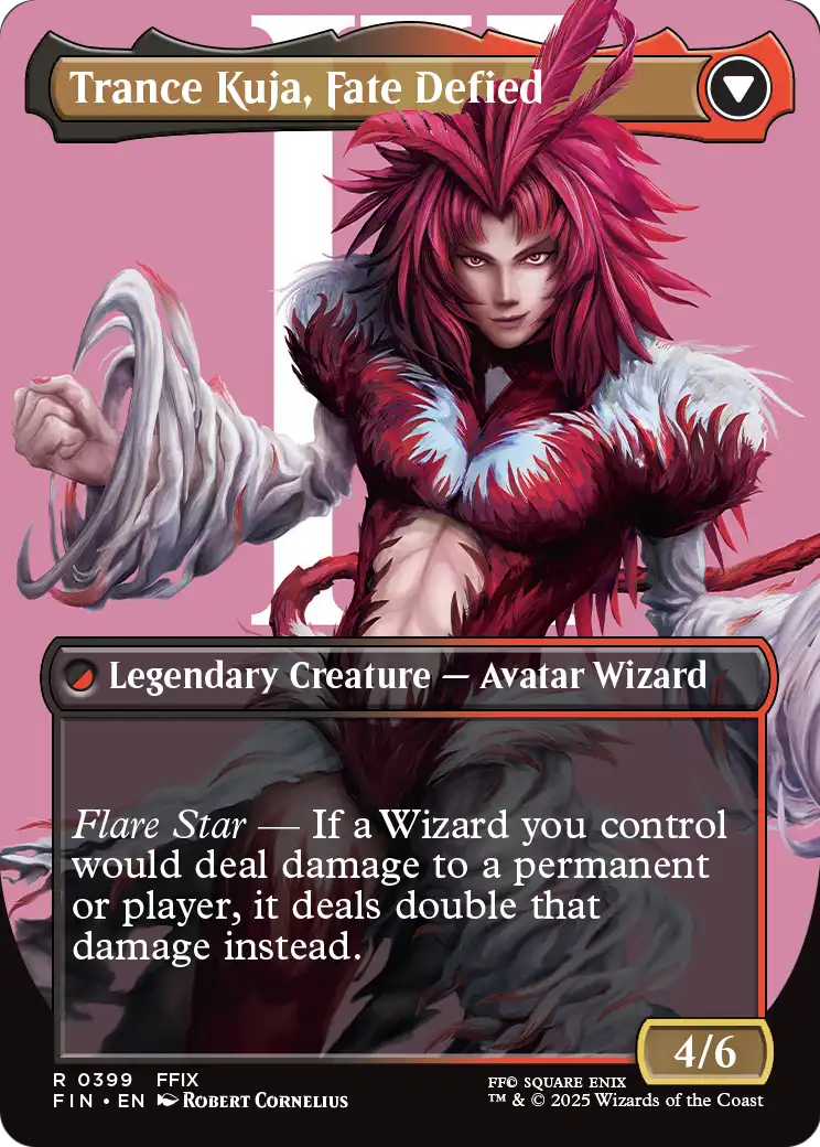 Kuja, Genome Sorcerer (Borderless) (FIN-399) [FINAL FANTASY]