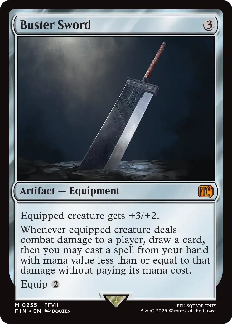 Buster Sword (FIN-255) [FINAL FANTASY] Foil