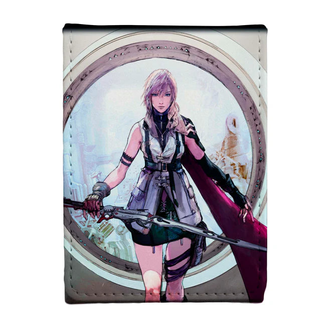 Ultra Pro - Alcove Flip Elite Deck Box - Magic: The Gathering - Final Fantasy - Lightning, Army of One