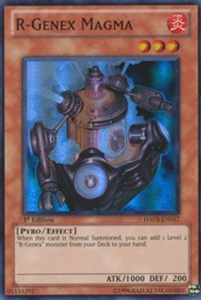 R-Genex Magma (HA03-EN017) - Hidden Arsenal 3 1st Edition