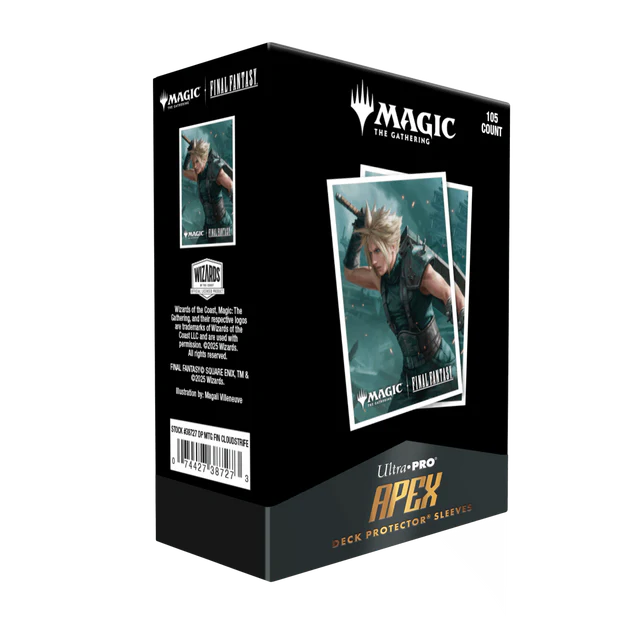Magic: The Gathering - Final Fantasy - Cloud, Planet's Champion Apex Deck Protector Sleeves