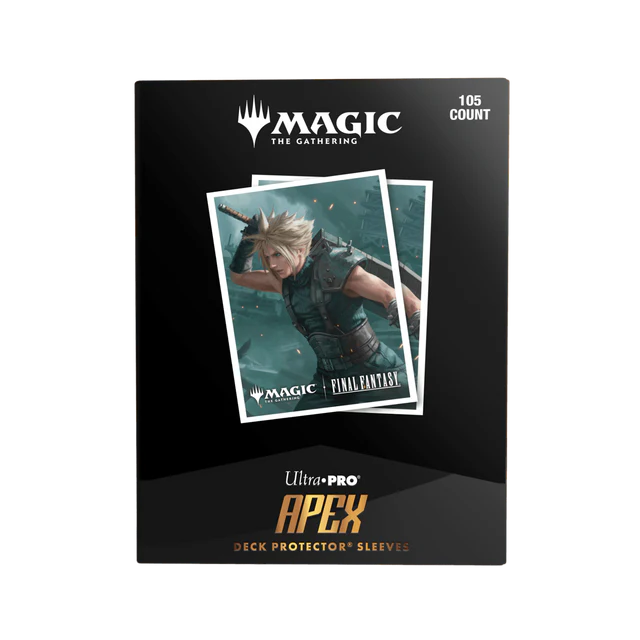 Magic: The Gathering - Final Fantasy - Cloud, Planet's Champion Apex Deck Protector Sleeves