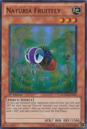 Naturia Fruitfly (HA03-EN043) - Hidden Arsenal 3 Unlimited