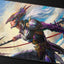 Magic: The Gathering - Final Fantasy - Kain, Traitorous Dragoon Playmat: Black Stitched